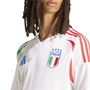 Camiseta de Fútbol de Manga Corta Hombre Adidas Segunda Equipación Italia 24 L