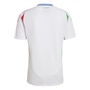 Camiseta de Fútbol de Manga Corta Hombre Adidas Segunda Equipación Italia 24 L