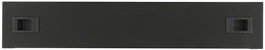 Lanview 2U Panel Ciego de 19" con Cierre a Presión Negro