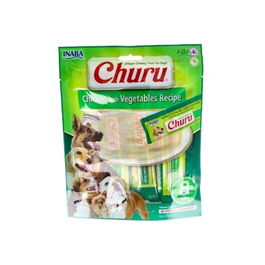 CHURU VET Churu Dog Receta De Pollo Con Vegetales Bolsa De 8 Unidades
