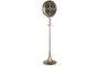 DKD Home Decor Perchero Dorado de Metal y Cristal