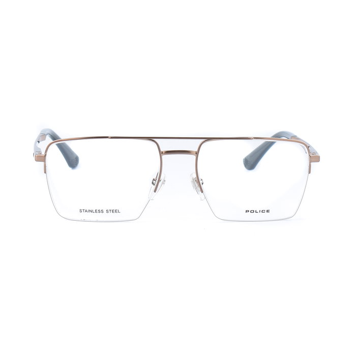 Police VPLG71-550F68 Gafas de vista para hombre en dorado