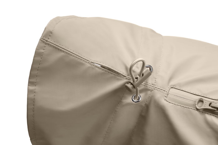 Hunter Abrigo Milford Beige Resistente al Agua y al Viento para Perros