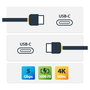 StarTech.com Cable USB-C de 2m Acodado a la Derecha USB 3.2 Gen 1 (5 Gbps)