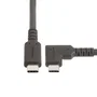 StarTech Cable USB-C de 2m con Conector Acodado a la Derecha RUSB315CC2MBR