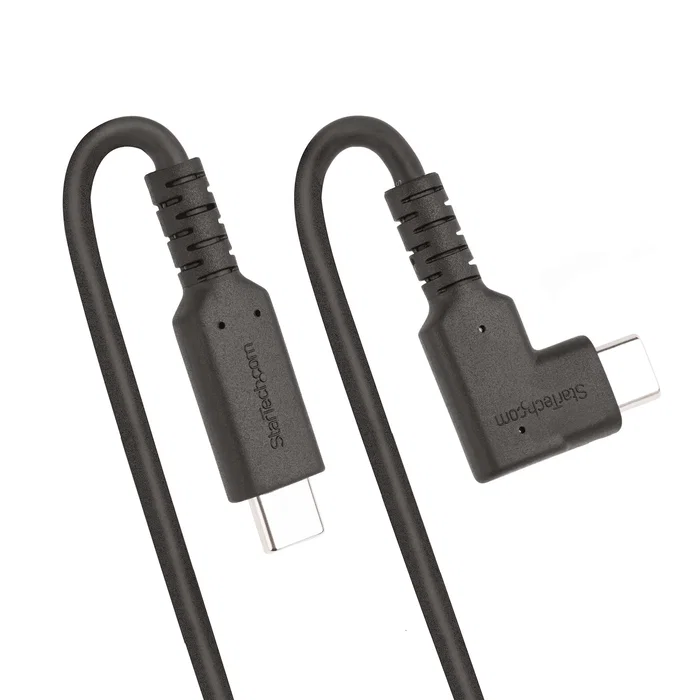 StarTech Cable USB-C de 2m con Conector Acodado a la Derecha RUSB315CC2MBR StarTech Cable USB-C de 2m con Conector Acodado a la Derecha RUSB315CC2MBR