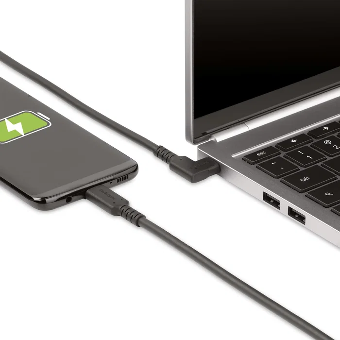 StarTech Cable USB-C de 2m con Conector Acodado a la Derecha RUSB315CC2MBR StarTech Cable USB-C de 2m con Conector Acodado a la Derecha RUSB315CC2MBR