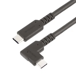 StarTech Cable USB-C de 2m con Conector Acodado a la Derecha RUSB315CC2MBR