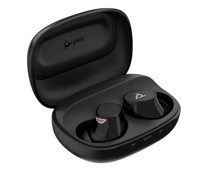 Poly Voyager Free 20 Auriculares Inalámbricos con Cancelación de Ruido y Carga Inalámbrica