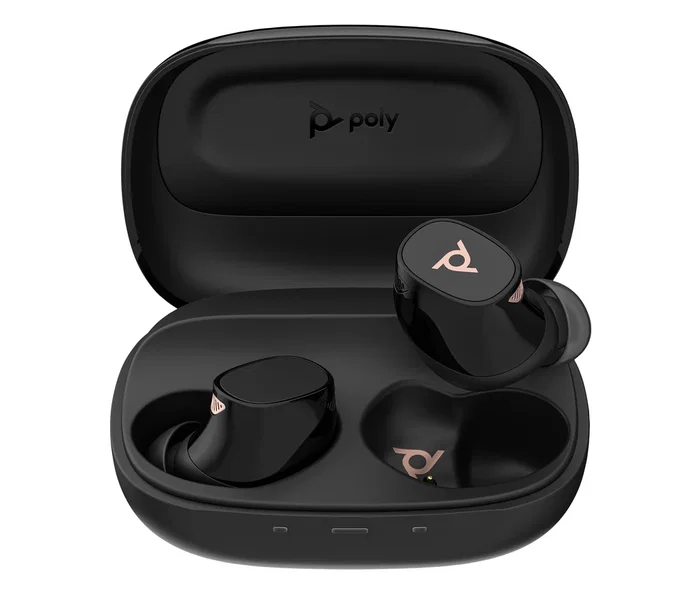 Poly Voyager Free 20 Auriculares Inalámbricos con Cancelación de Ruido y Carga Inalámbrica