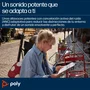 Poly Voyager Free 20 Auriculares Inalámbricos con Cancelación de Ruido y Carga Inalámbrica