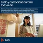 Poly Voyager Free 20 Auriculares Inalámbricos con Cancelación de Ruido y Carga Inalámbrica
