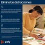 Poly Voyager Free 20 Auriculares Inalámbricos con Cancelación de Ruido y Carga Inalámbrica