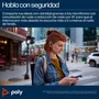 Poly Voyager Free 20 Auriculares Inalámbricos con Cancelación de Ruido y Carga Inalámbrica