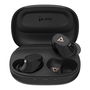 Poly Voyager Free 20 Auriculares Inalámbricos Bluetooth con Cancelación Activa de Ruido (ANC), Hasta 42h Batería, Carga Inalámbrica Qi, Negro