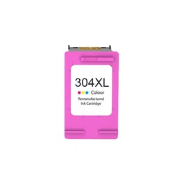 HP Cartucho de Tinta Compatible Color 304XL N9K07AE / N9K05AE Remanufacturado para Impresoras Deskjet y Envy