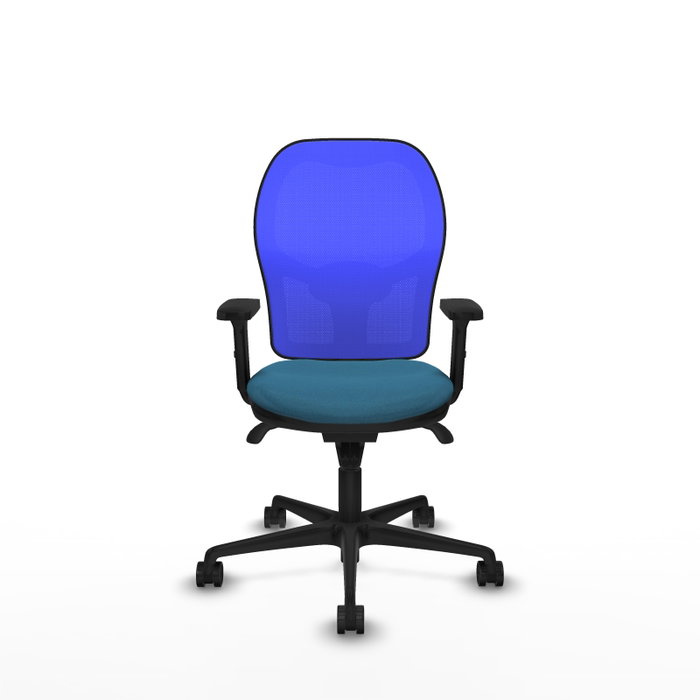PIQUERAS Y CRESPO Silla de oficina Jorquera verde petróleo y azul PIQUERAS Y CRESPO Silla de oficina Jorquera verde petróleo y azul