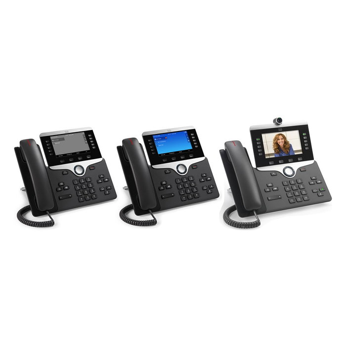 Cisco 8811 Teléfono IP Negro