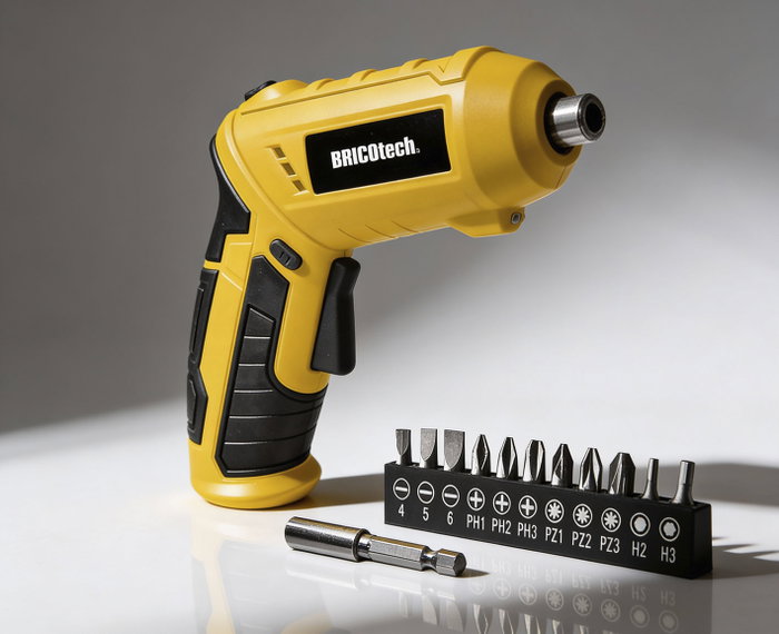 Bricotech Destornillador Eléctrico Inalámbrico 4W