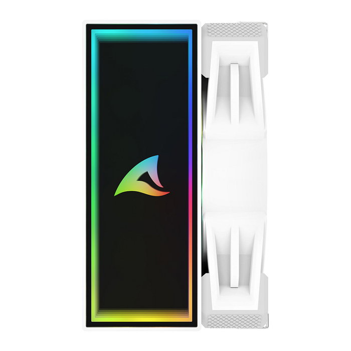 Sharkoon A40 RGB Blanco 12 cm