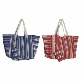 Bolso DKD Home Decor Azul Rojo Aluminio 39 x 26 x 34 cm Monedero
