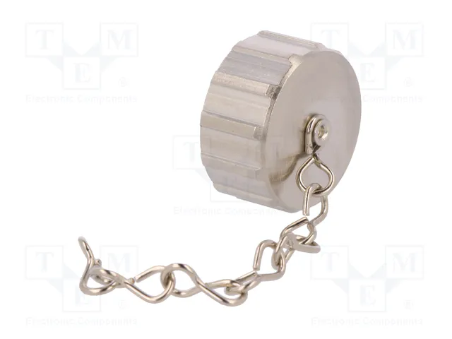 HARTING Tapa de protección con cadena de metal para conectores M23 HARTING Tapa de protección con cadena de metal para conectores M23