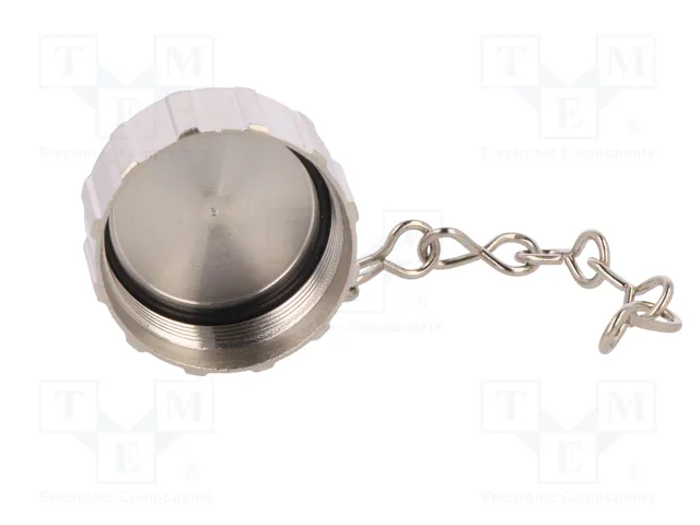 HARTING Tapa de protección con cadena de metal para conectores M23 HARTING Tapa de protección con cadena de metal para conectores M23
