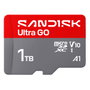 Sandisk Ultra GO 1 TB MicroSDXC UHS-I Gris, Rojo