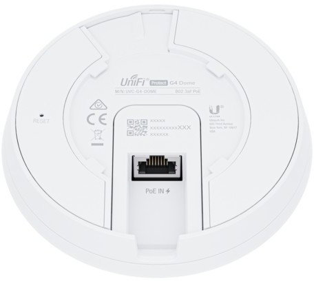 Ubiquiti UVC-G4-DOME Cúpula IP Interior 5MP PoE con Visión Nocturna y Micrófono Blanco Ubiquiti UVC-G4-DOME Cúpula IP Interior 5MP PoE con Visión Nocturna y Micrófono Blanco