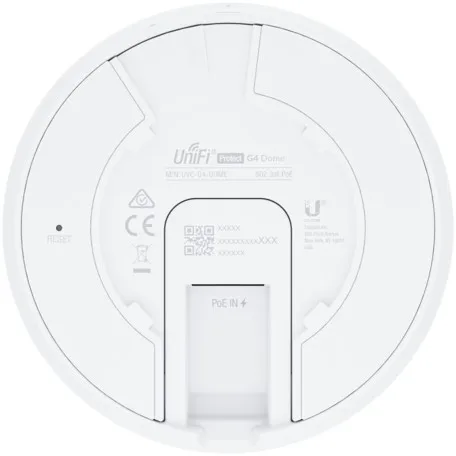 Ubiquiti UVC-G4-DOME Cúpula IP Interior 5MP PoE con Visión Nocturna y Micrófono Blanco Ubiquiti UVC-G4-DOME Cúpula IP Interior 5MP PoE con Visión Nocturna y Micrófono Blanco
