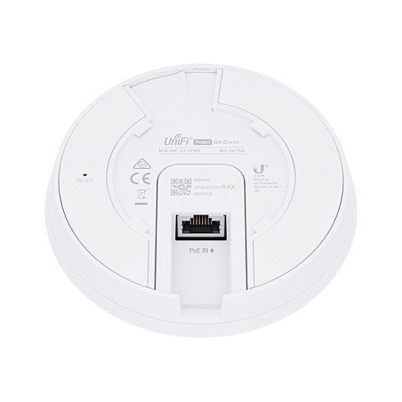 Ubiquiti UVC-G4-DOME Cámara de Seguridad IP Dome Unifi G4, 5MP, Visión Nocturna, IPX4, PoE, para Interior y Exterior, Blanco