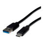 ROLINE Cable DisplayPort 1.4 a DisplayPort, 0,5 m, Negro