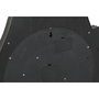 DKD Home Decor Reloj de Pared de Hierro Plateado y Negro 47x50 cm
