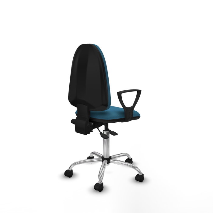 PIQUERAS Y CRESPO Silla de oficina Aýna Verde petróleo con mecanismo Asincro PIQUERAS Y CRESPO Silla de oficina Aýna Verde petróleo con mecanismo Asincro