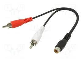 GOOBAY Cable RCA a RCA de 0,2m
