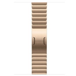 Apple Reloj 42mm con pulsera de eslabones dorada