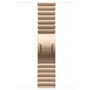 Apple Reloj 42mm con pulsera de eslabones dorada