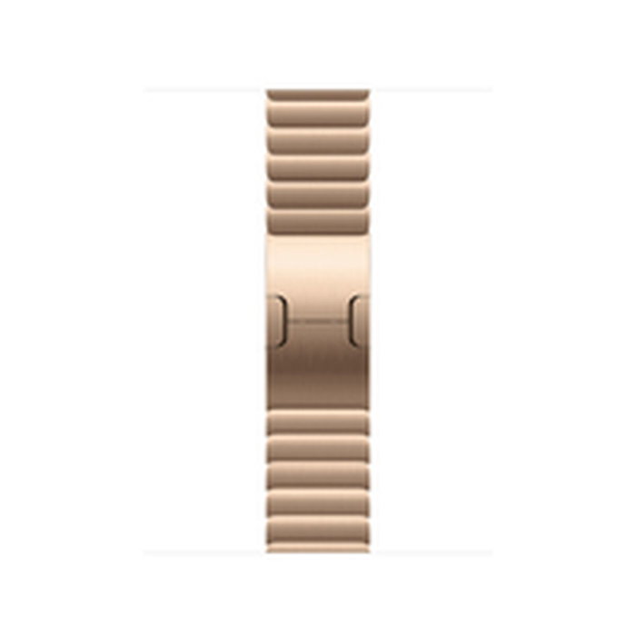 Apple Reloj 42mm con pulsera de eslabones dorada
