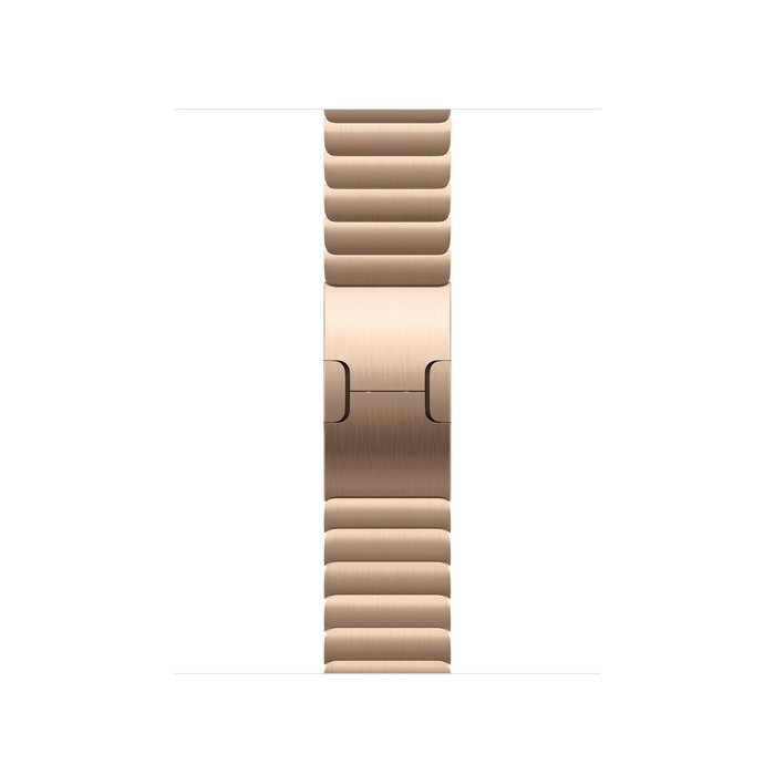 Apple Reloj 42mm con pulsera de eslabones dorada