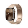 Apple Reloj 42mm con pulsera de eslabones dorada