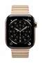Apple MXMC3ZM/A Correa de Pulsera de Eslabones Oro 42mm de Acero Inoxidable para Apple Watch (38mm, 40mm, 41mm, 42mm)