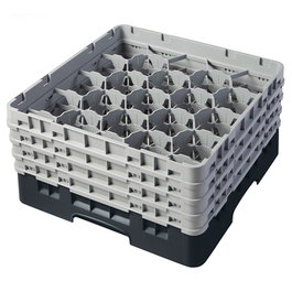 CAMBRO Cesta de lavado 20 compartimentos Negro