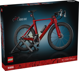 LEGO Icons Bici de Carretera Set de Construcción para Adultos 1015 Piezas Modelo Realista con Pedales Funcionales