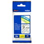 Brother TZe121 Cinta laminada transparente/negro 9 mm