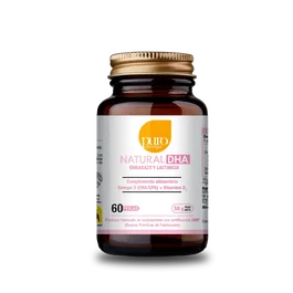 PURO OMEGA NATURAL DHA embarazo y lactancia 60perlas