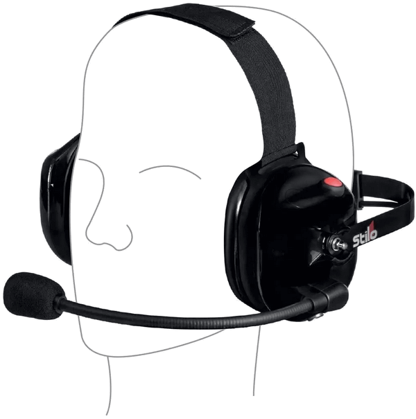 Stilo STICQ0030 Comunicación Coche Formula A 3 Cascos De Enlace Pitlane Digital