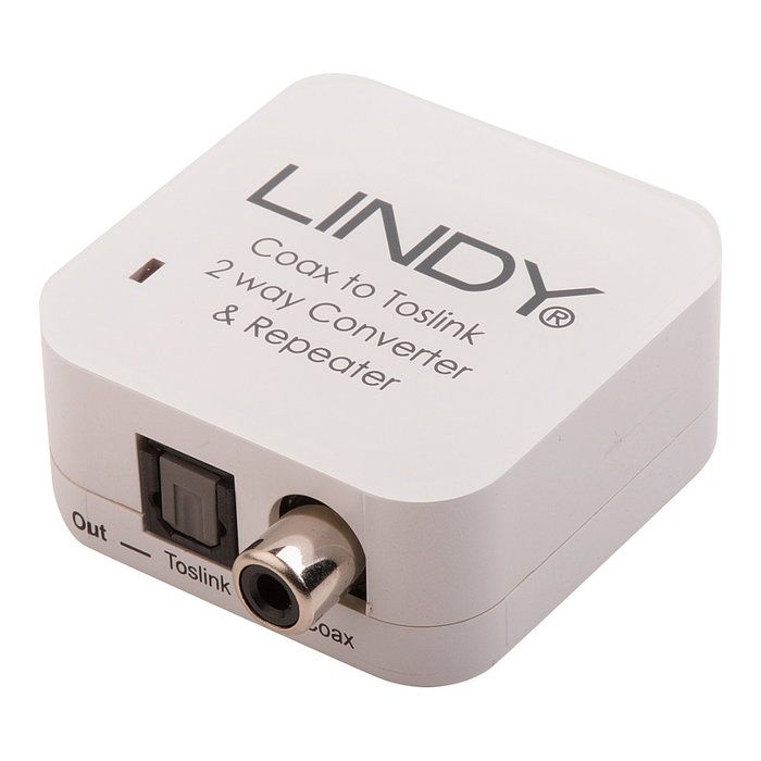 Lindy 70411 Convertidor SPDIF a RCA y Toslink Blanco Lindy 70411 Convertidor SPDIF a RCA y Toslink Blanco
