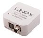 Lindy Convertidor Bi-direccional TosLink (Óptico) y Coaxial de Audio Digital para Dual Audio, 24 bit / 192kHz