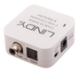 Lindy 70411 Convertidor SPDIF a RCA y Toslink Blanco