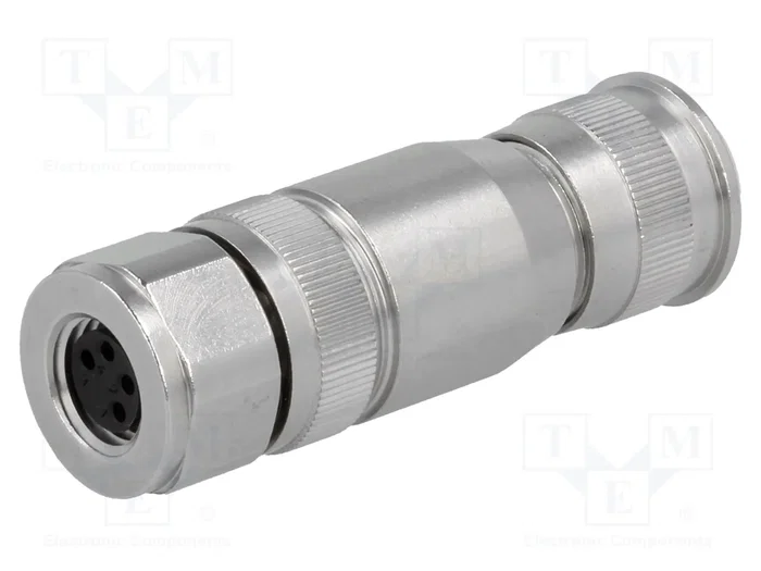 HARTING Conector M8 hembra 4 pines recto IP67 HARTING Conector M8 hembra 4 pines recto IP67